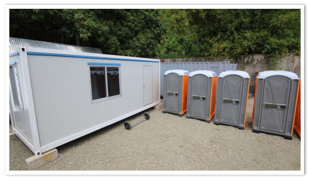 Portable offices, Portable office and cabin hire, guard huts, storage containers, executive marketing suites and sales offices at Trading Spaces Essex UK